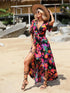 printed-surplice-short-sleeve-maxi-dress OhSoStyled - Sophia's Style in Green-4